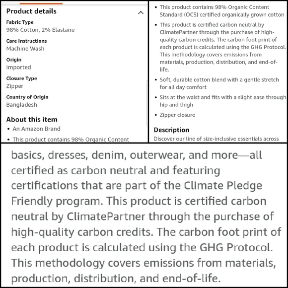 NWT Super Comfortable Organic Cotton Chino Men's - Picture 11 of 16